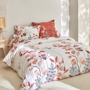 Colombine Linge de lit Danae en coton imprimé