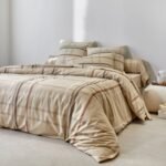 Linge de lit Karl imprimé écossais, en coton